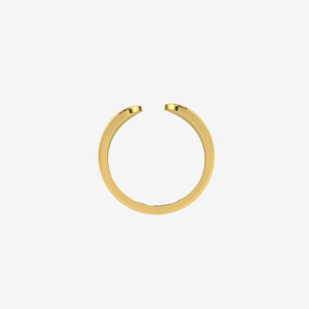 "Odelia" Gold Claw Stackable Ring - - Jewelry - Goldie Paris Jewelry - Ring