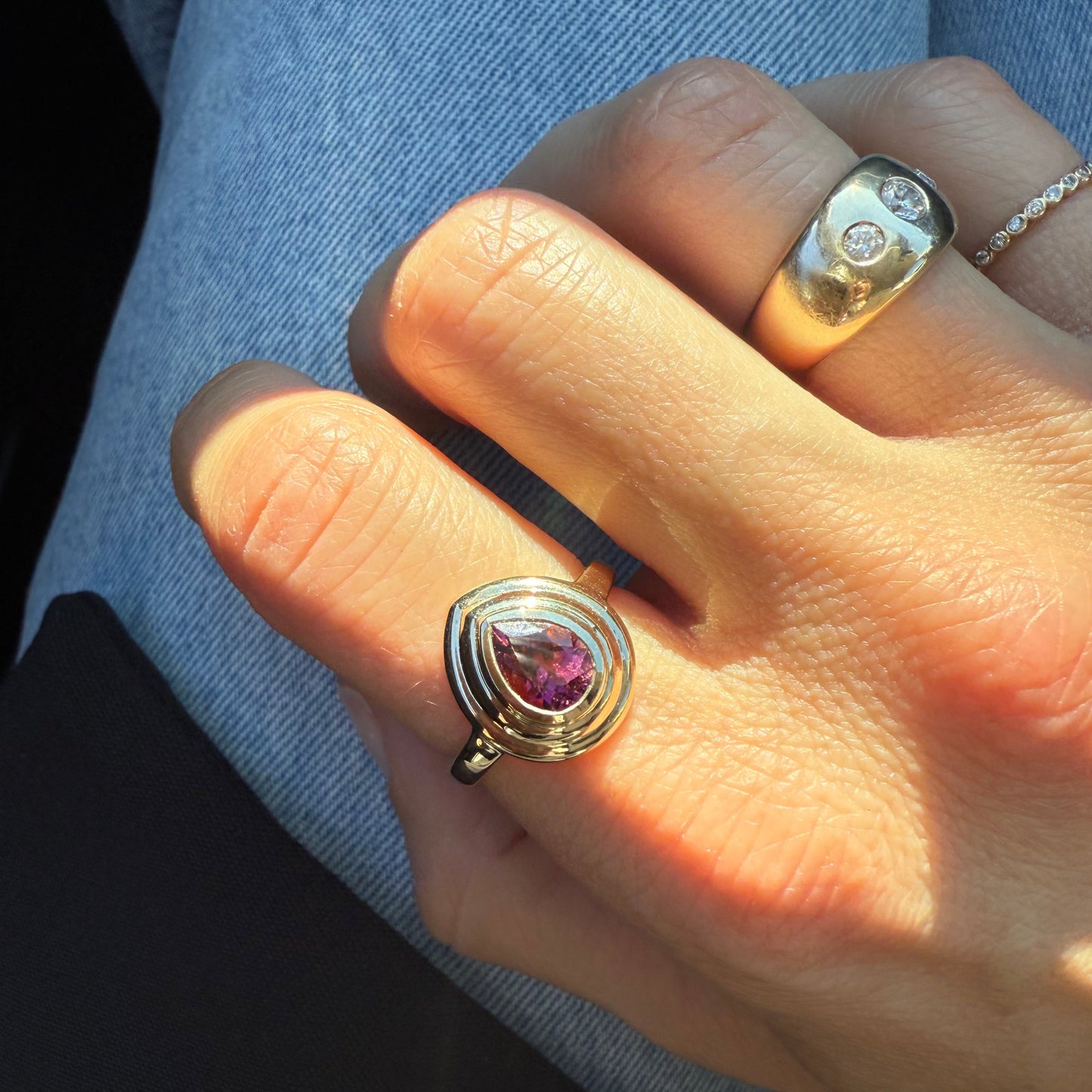 Ofra Pink Tourmaline Ring
