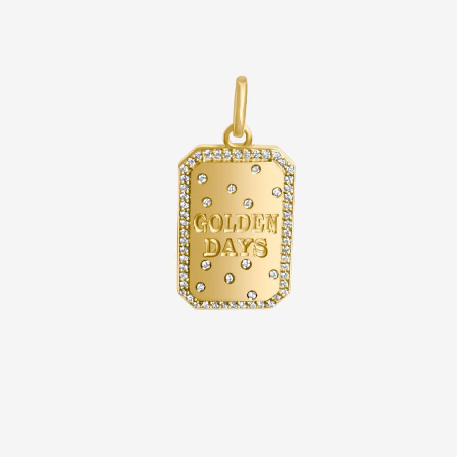 Golden Days Pendant Diamonds
