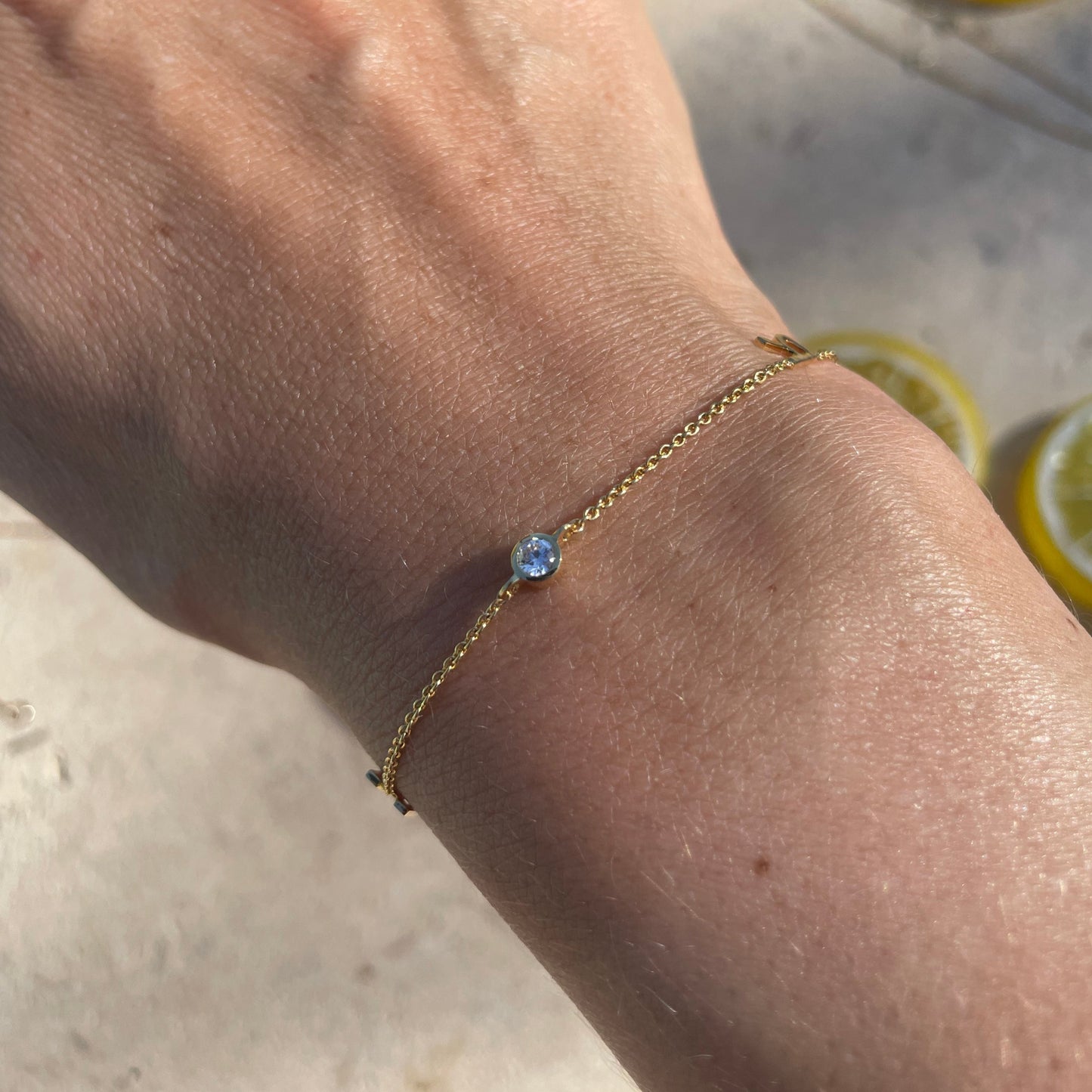 Initials and Diamond Bracelet - - Jewelry - Goldie Paris Jewelry - Bracelet Moms