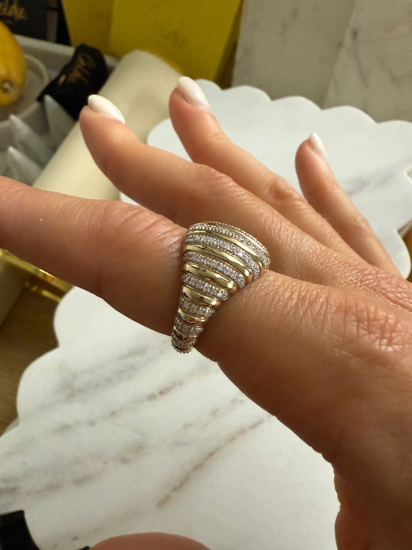 The Gatsby Ring - Goldie Paris Jewellery