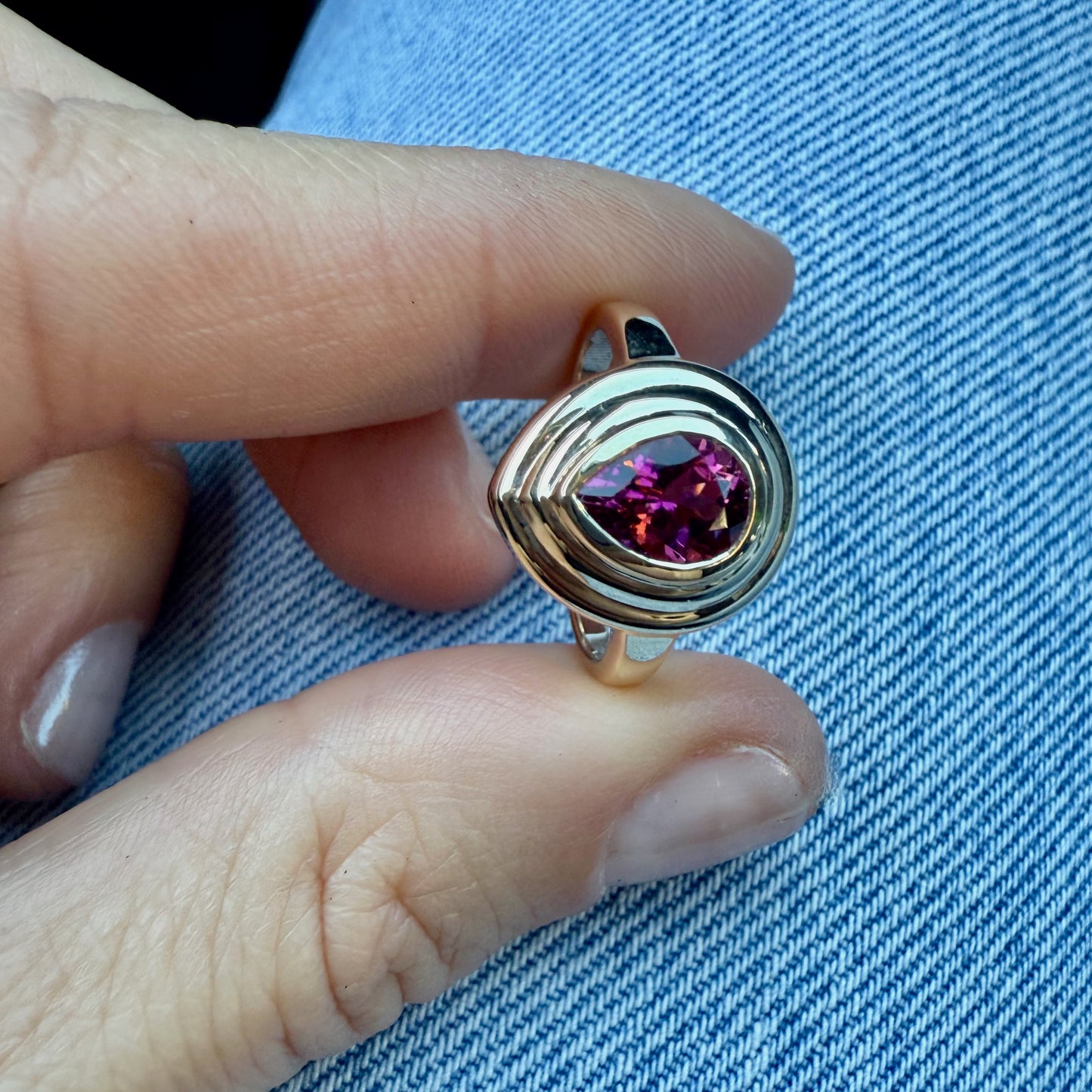 Ofra Pink Tourmaline Ring