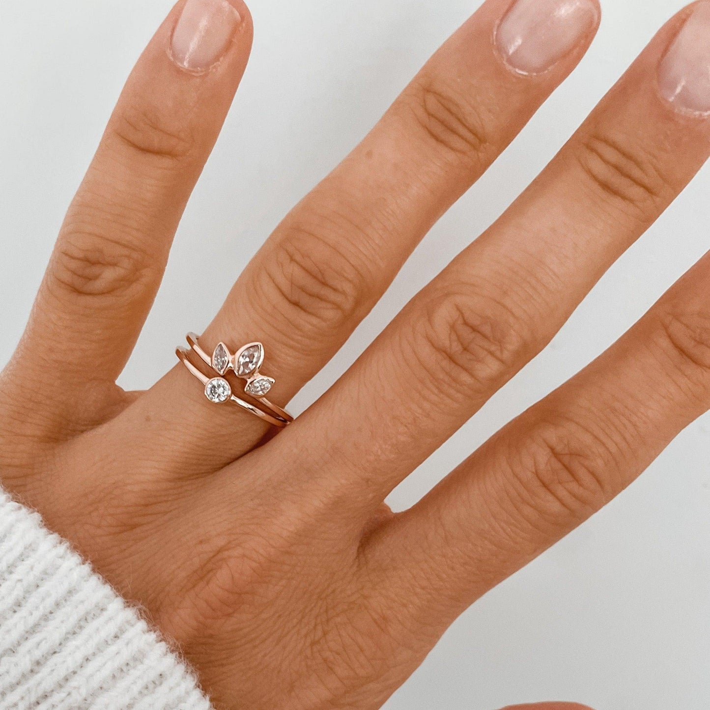Tiara Marquise Diamond Ring - - Jewelry - Goldie Paris Jewelry - Ring