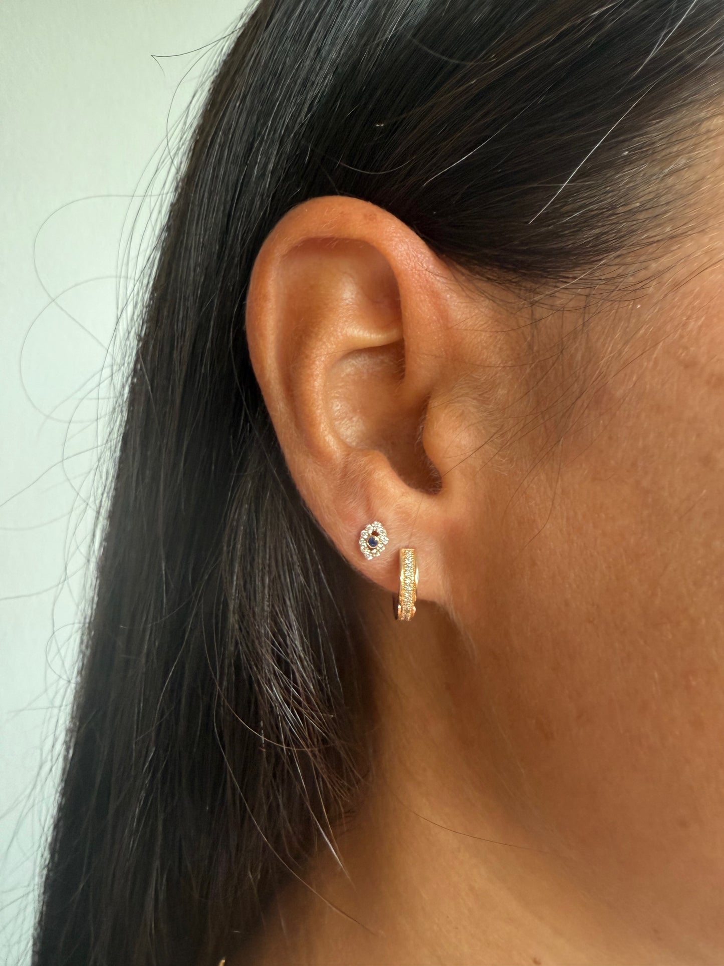 Mini Evil Eye Stud Earrings