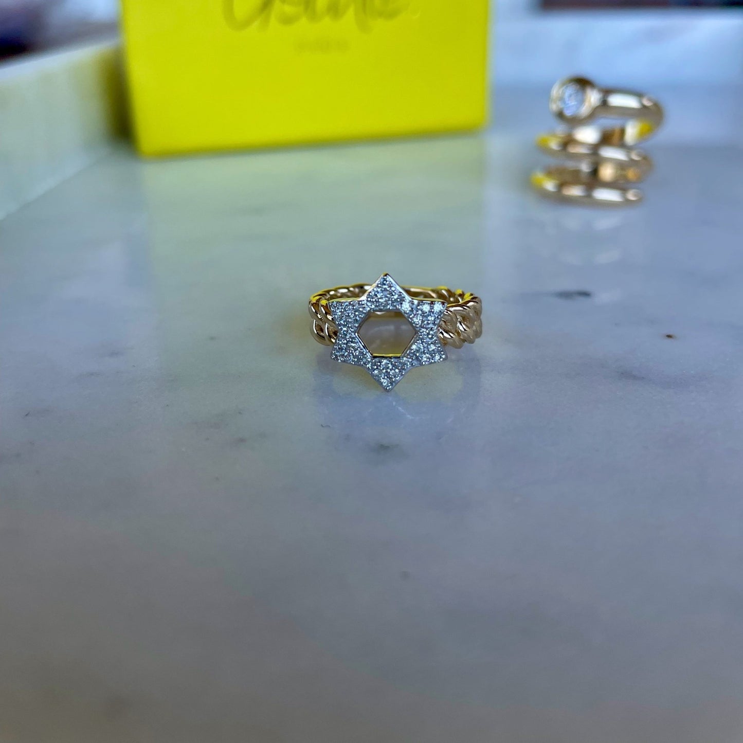 Becca Magen David Chunky Ring - Goldie Paris Jewellery