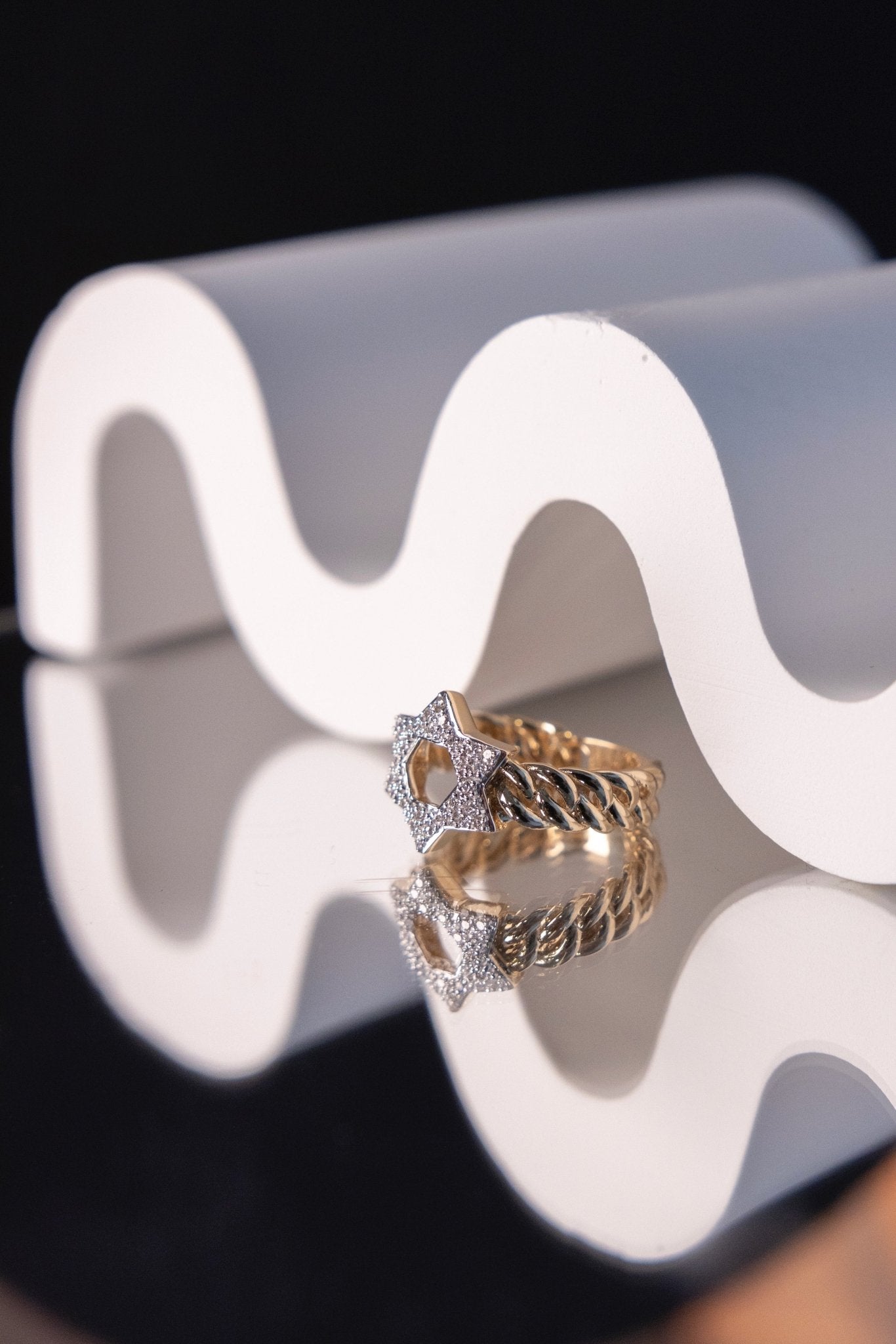 Becca Magen David Chunky Ring - Goldie Paris Jewellery