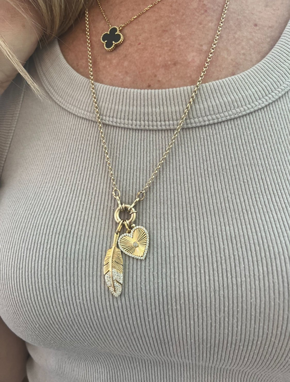 Belcher Chain with Italian Bolt ring clasp Necklace - Goldie Paris Jewellery