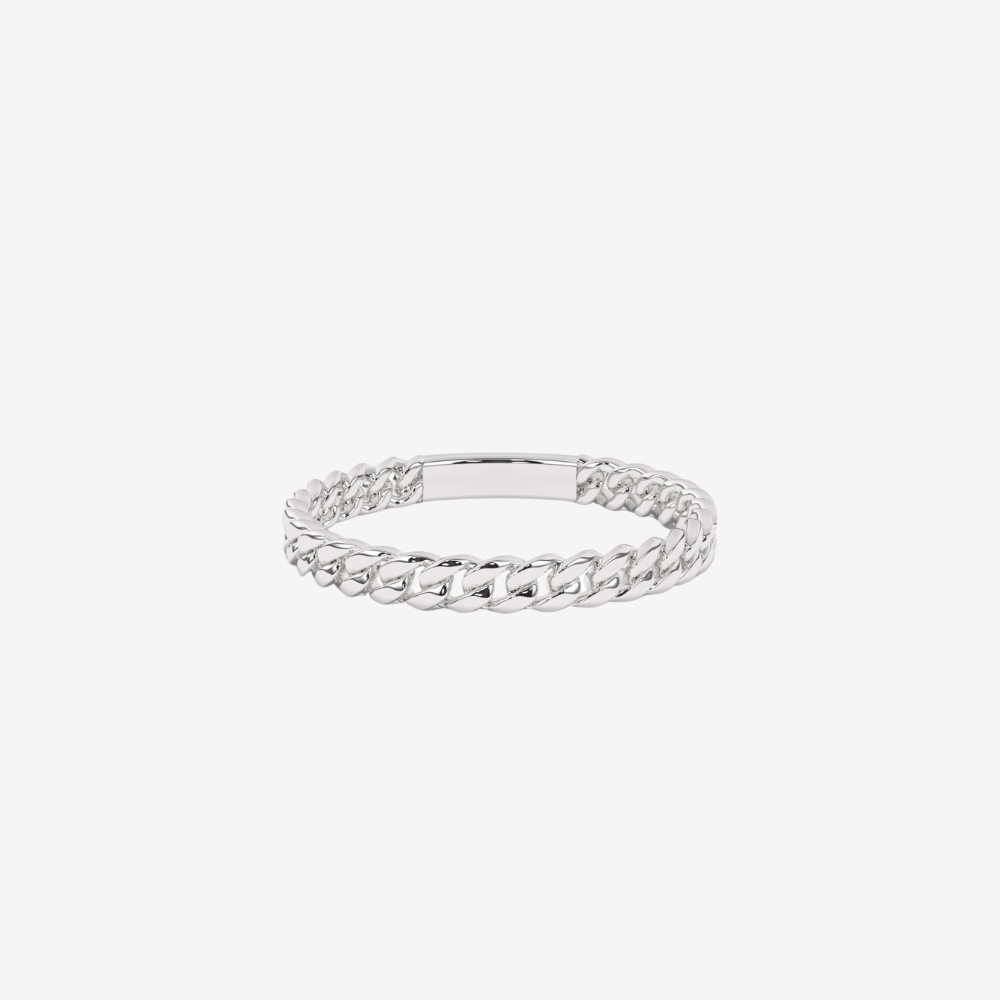 "Indie" Curb Chain Solid Gold - Goldie Paris Jewellery