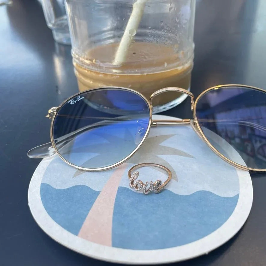 Love Pavé Diamond Ring - Goldie Paris Jewellery