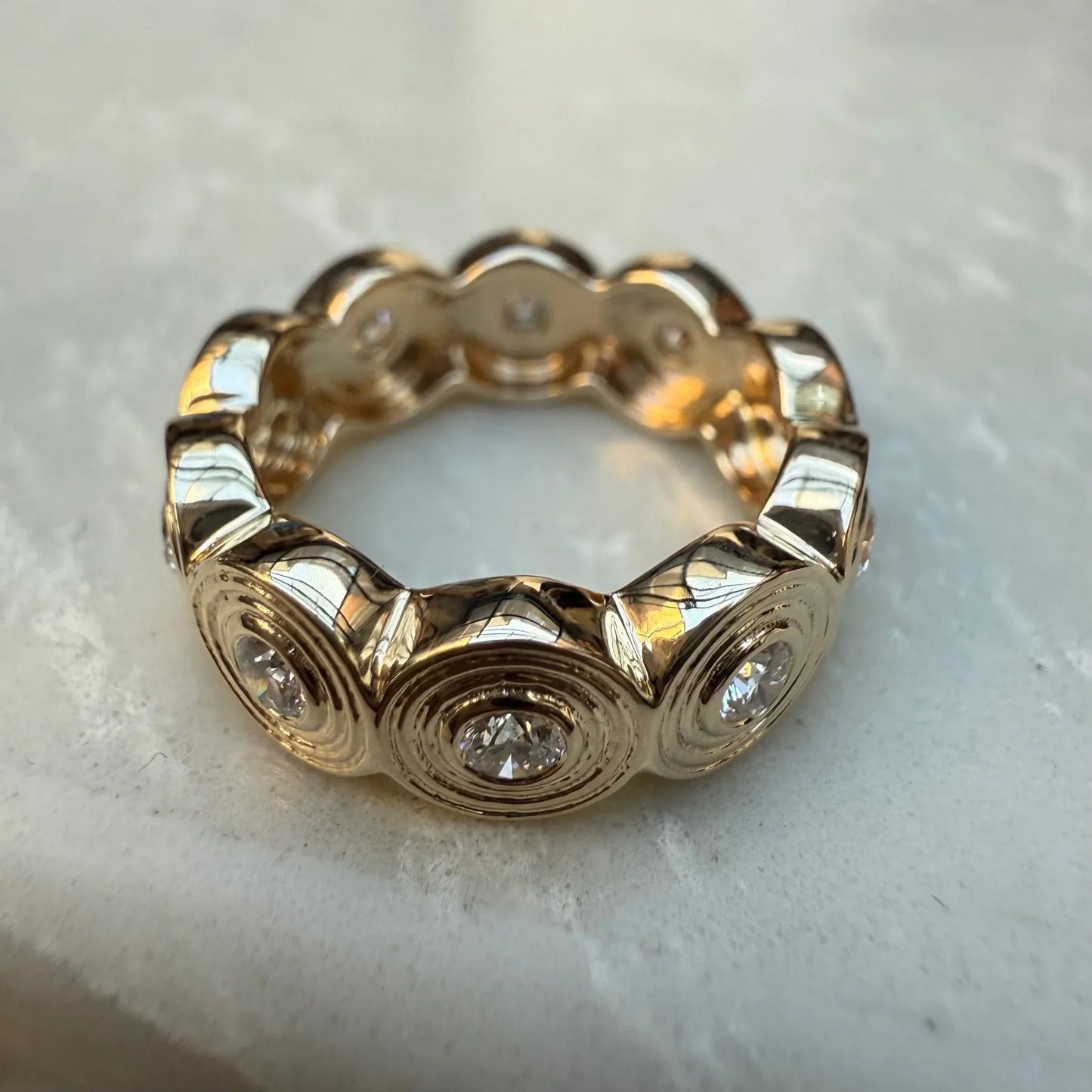 Nicole Diamond Ring - Goldie Paris Jewellery