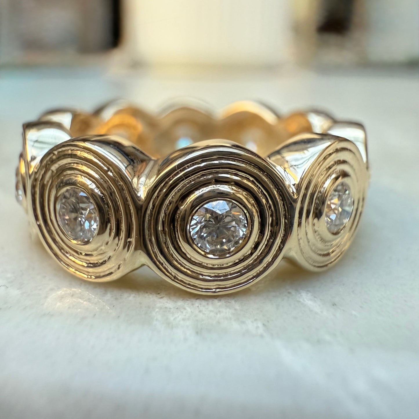 Nicole Diamond Ring - Goldie Paris Jewellery