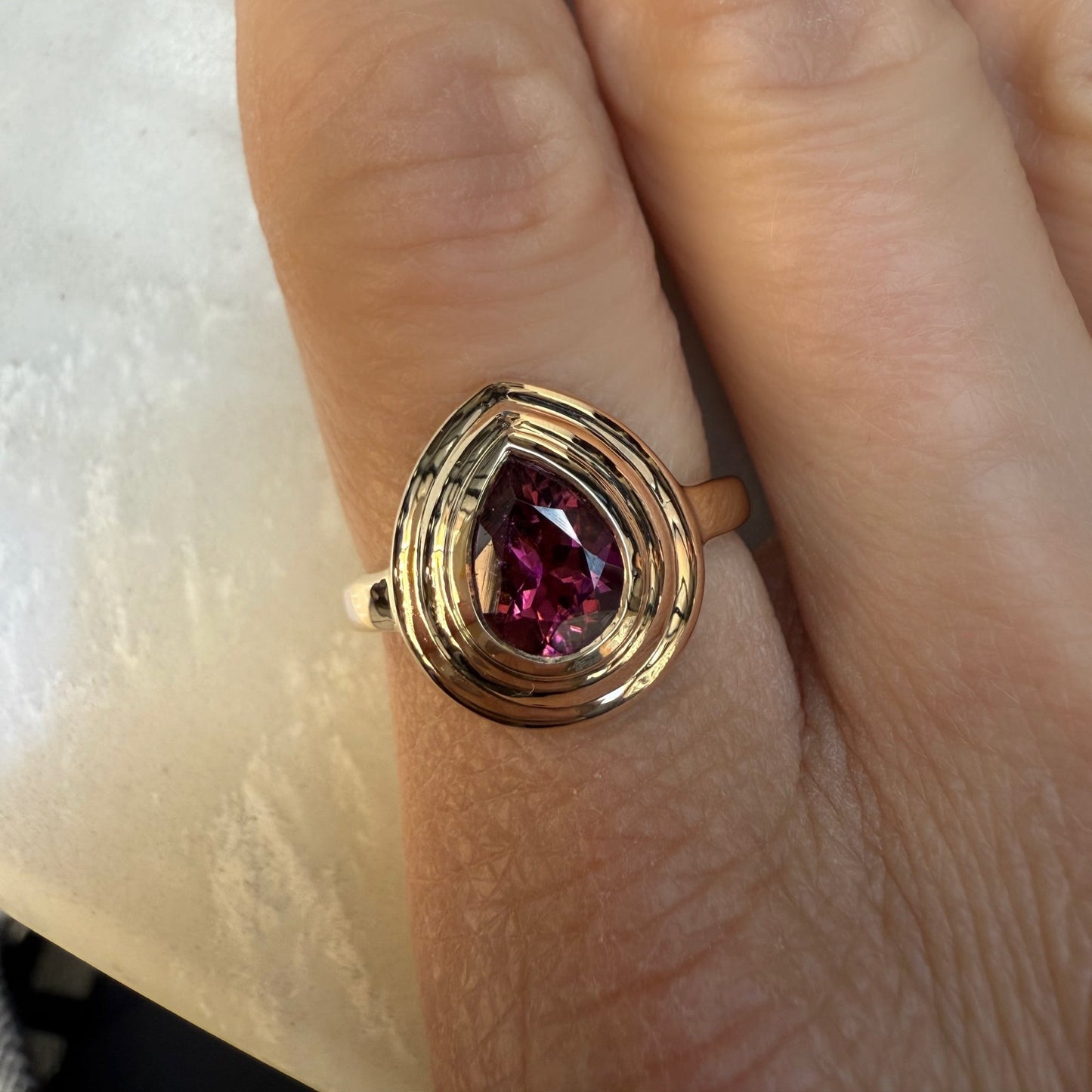 Ofra Tourmaline Ring - Goldie Paris Jewellery