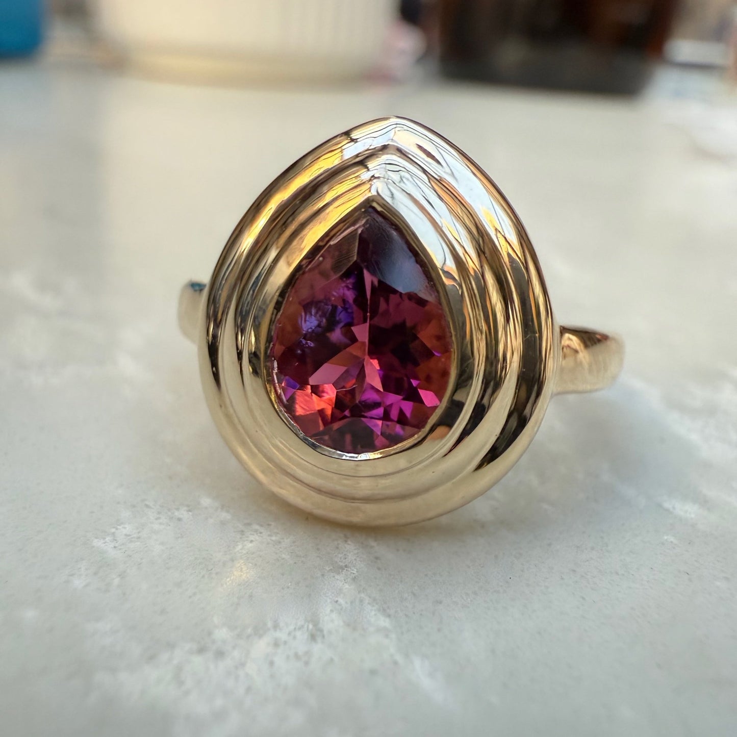 Ofra Tourmaline Ring - Goldie Paris Jewellery