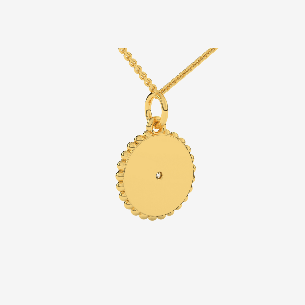 Token Evil Eye Pendant - Goldie Paris Jewellery