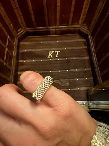 Satine Dome Lace Ring