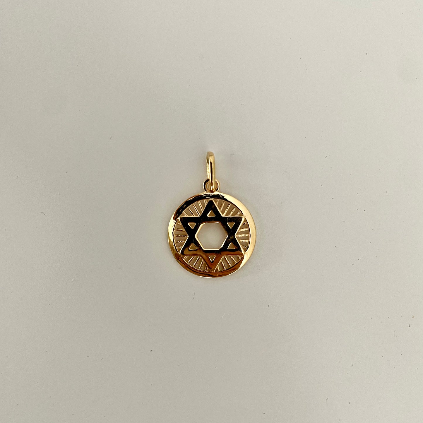 Carmel Star of David Medallion Pendant