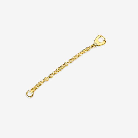 14 carat Solid Gold Chain Stud Connector - 14k Yellow Gold - Jewelry - Goldie Paris Jewelry - Earring