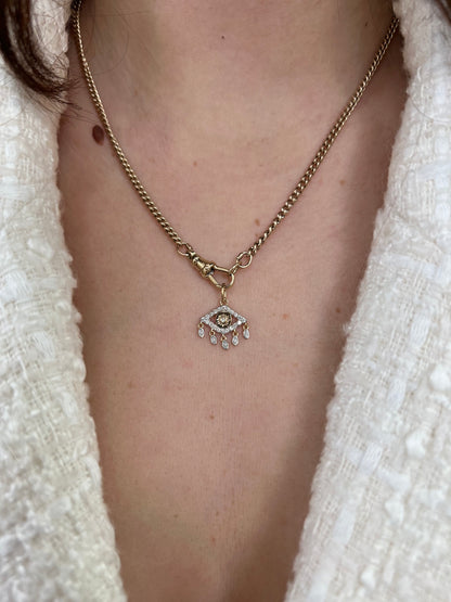 Evil Eye Floating Pendant