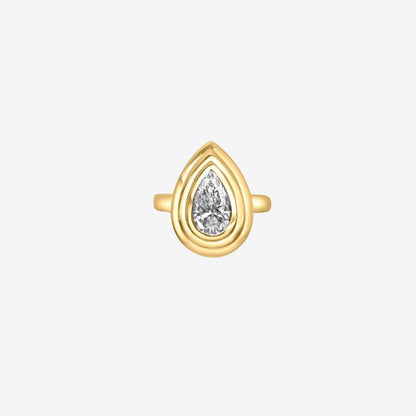 Jaime Pear Diamond Ring