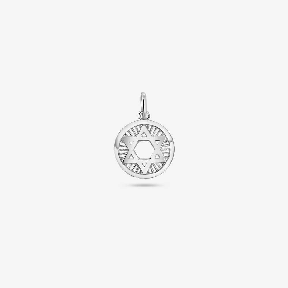 Carmel Star of David Medallion Pendant