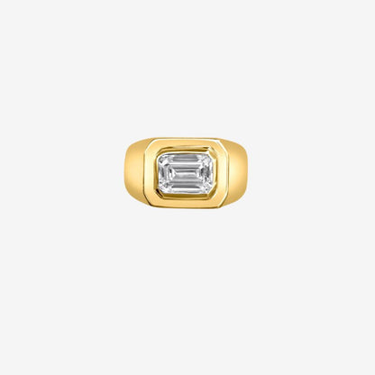 Jenna Diamond Ring - Emerald Cut