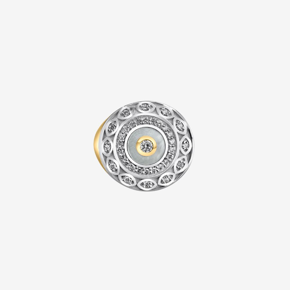 Sultana Diamond and Pearl Ring