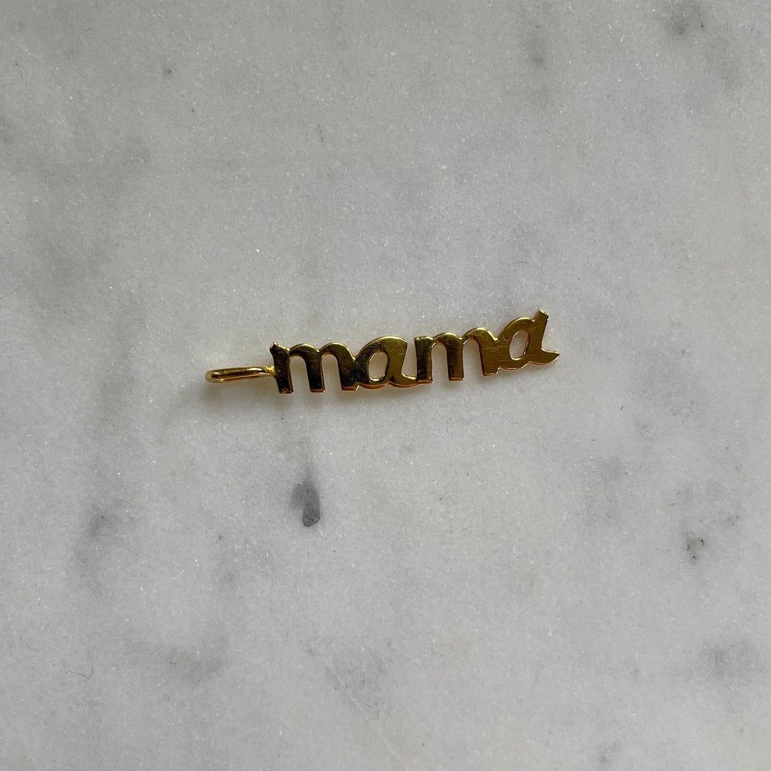 Mama Pendant Yellow Gold
