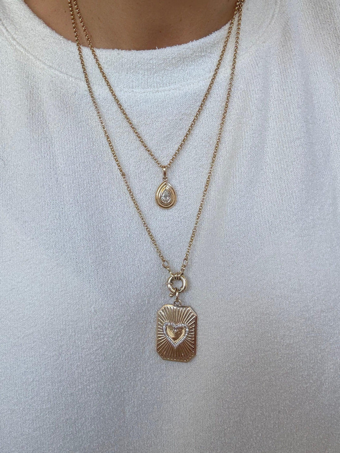 Belcher Chain White Gold