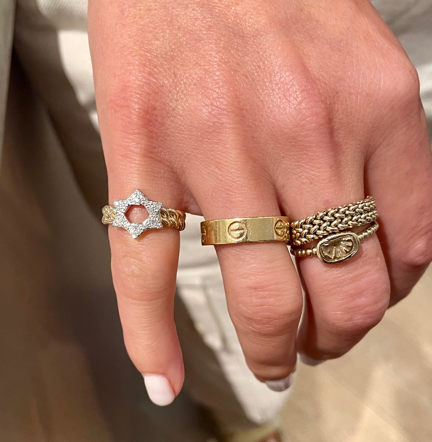 Becca Magen David Chunky Ring