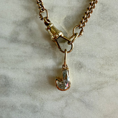 1.5ct Diamond Letter Pendant