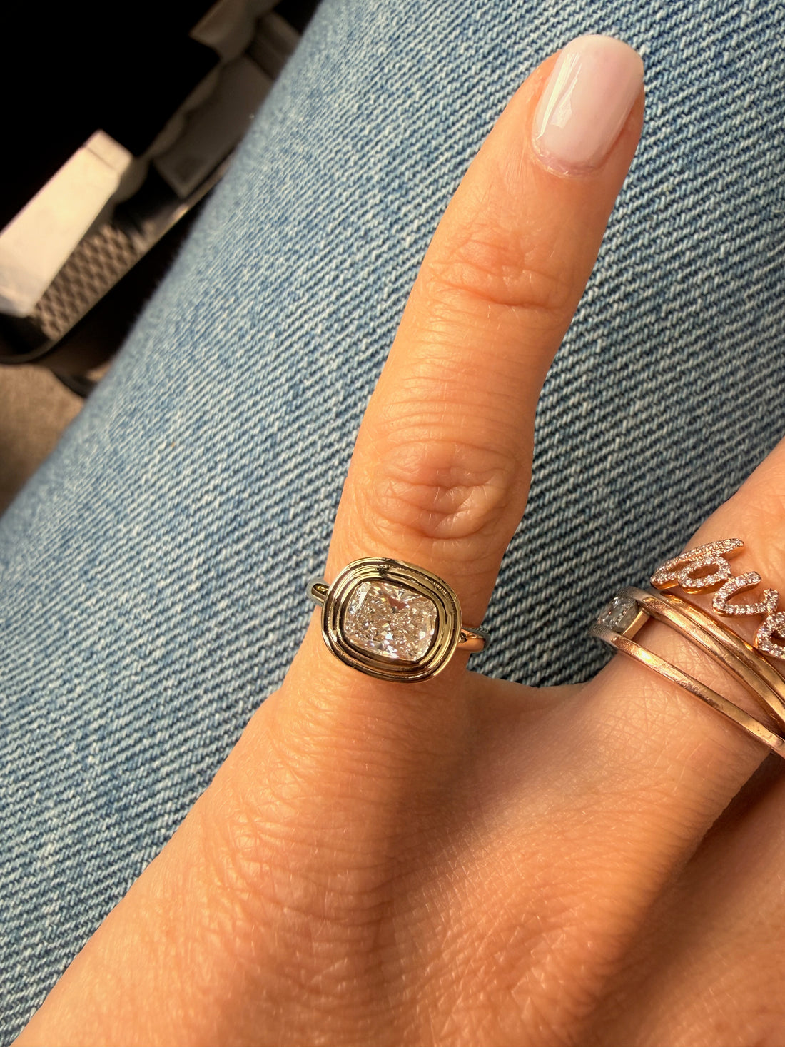 Florence Cushion Cut Diamond Ring