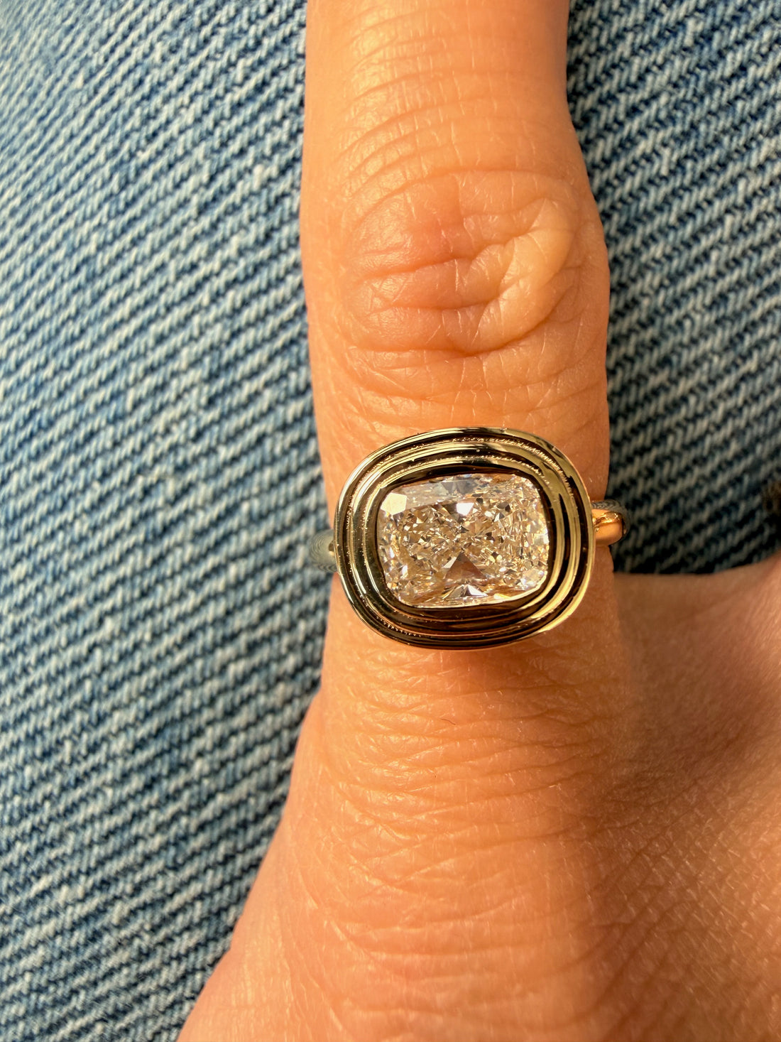 Florence Cushion Cut Diamond Ring