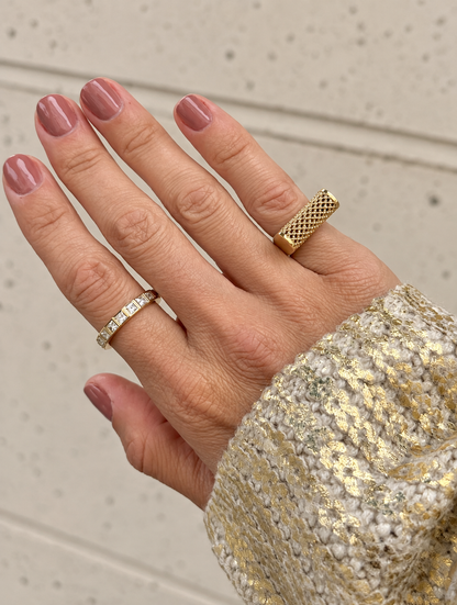 Passy Eternity Ring• 10K Solid Gold