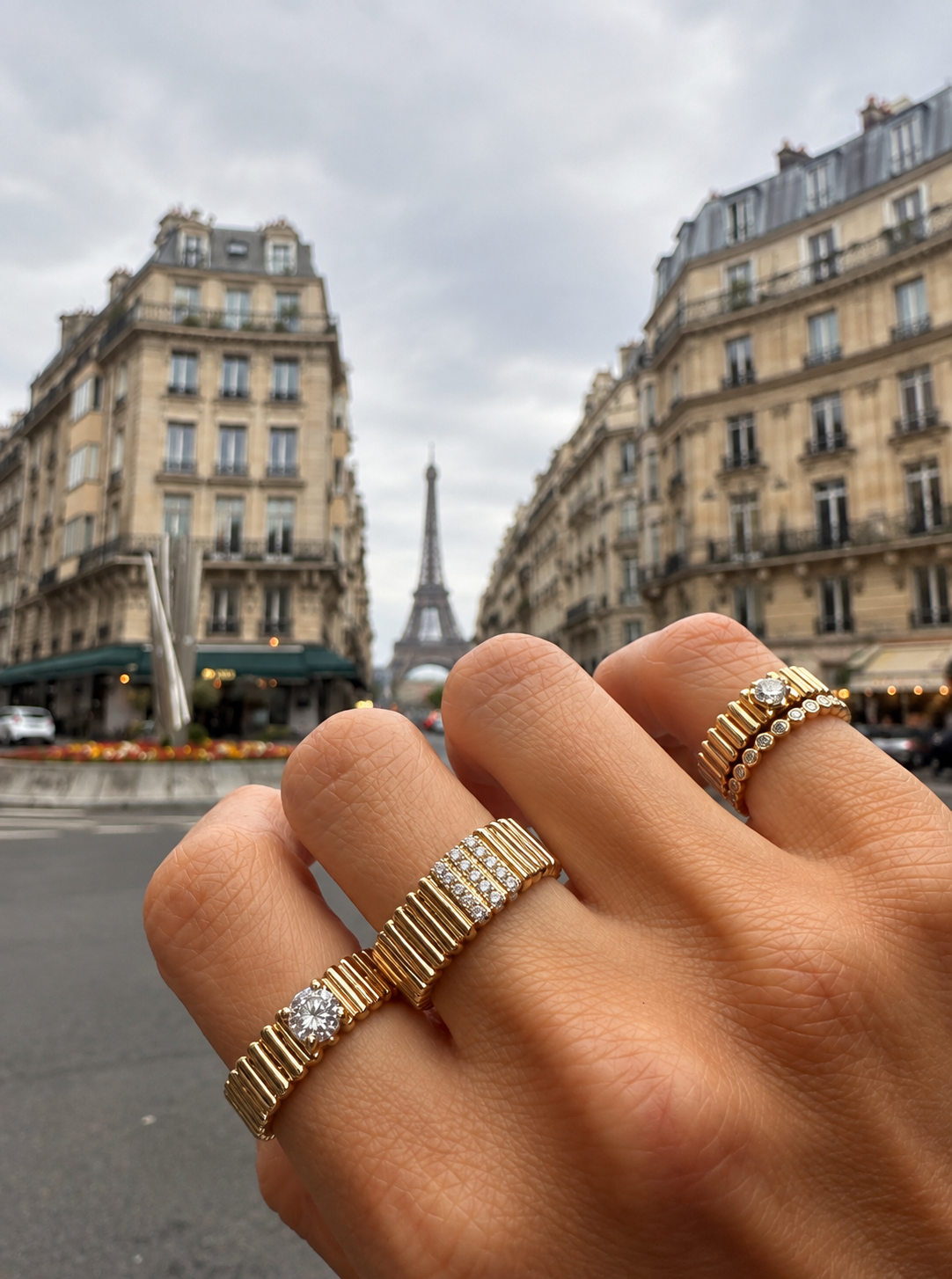 The Royale Ring - - Jewelry - Goldie Paris Jewelry - New Arrivals Ring statement