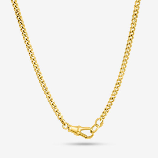 Sally Curb Chain Necklace with Swivel Clasp