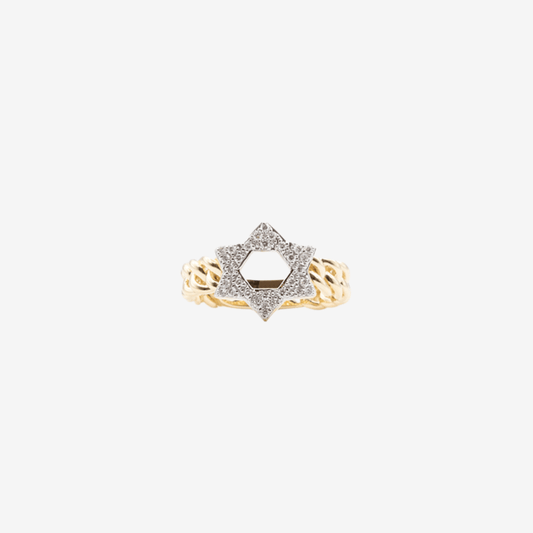 Becca Magen David Chunky Ring - Goldie Paris Jewellery