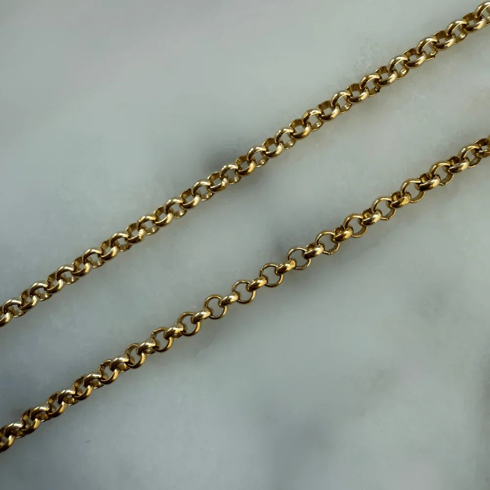 Belcher Chain White Gold