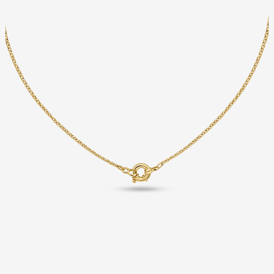 Belcher Chain with Italian Bolt ring clasp Necklace - Goldie Paris Jewellery