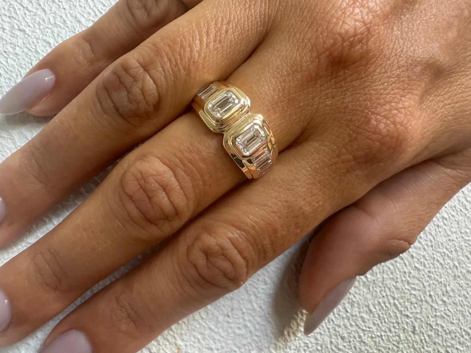 Bianca Diamond Ring - Goldie Paris Jewellery