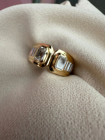Bianca Diamond Ring - Goldie Paris Jewellery