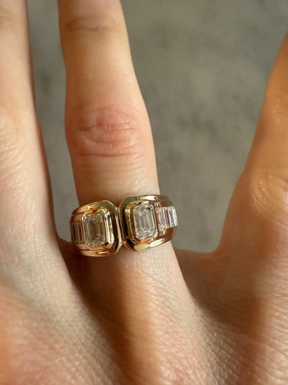 Bianca Diamond Ring - Goldie Paris Jewellery