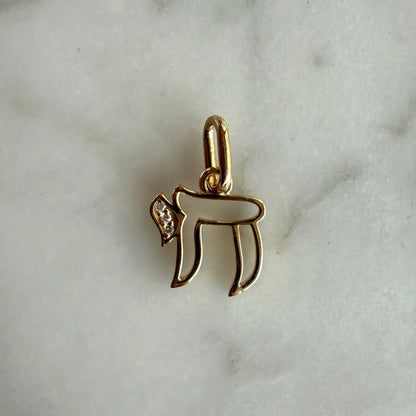 Chai Pendant - Evy - Goldie Paris Jewellery
