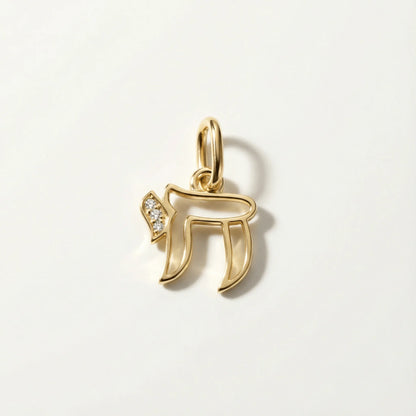 Chai Pendant - Evy - Goldie Paris Jewellery
