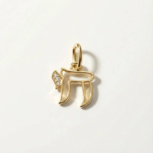 Chai Pendant - Evy - Goldie Paris Jewellery