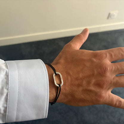 Link For HIM/ HER Large - Bracelet (engravable)