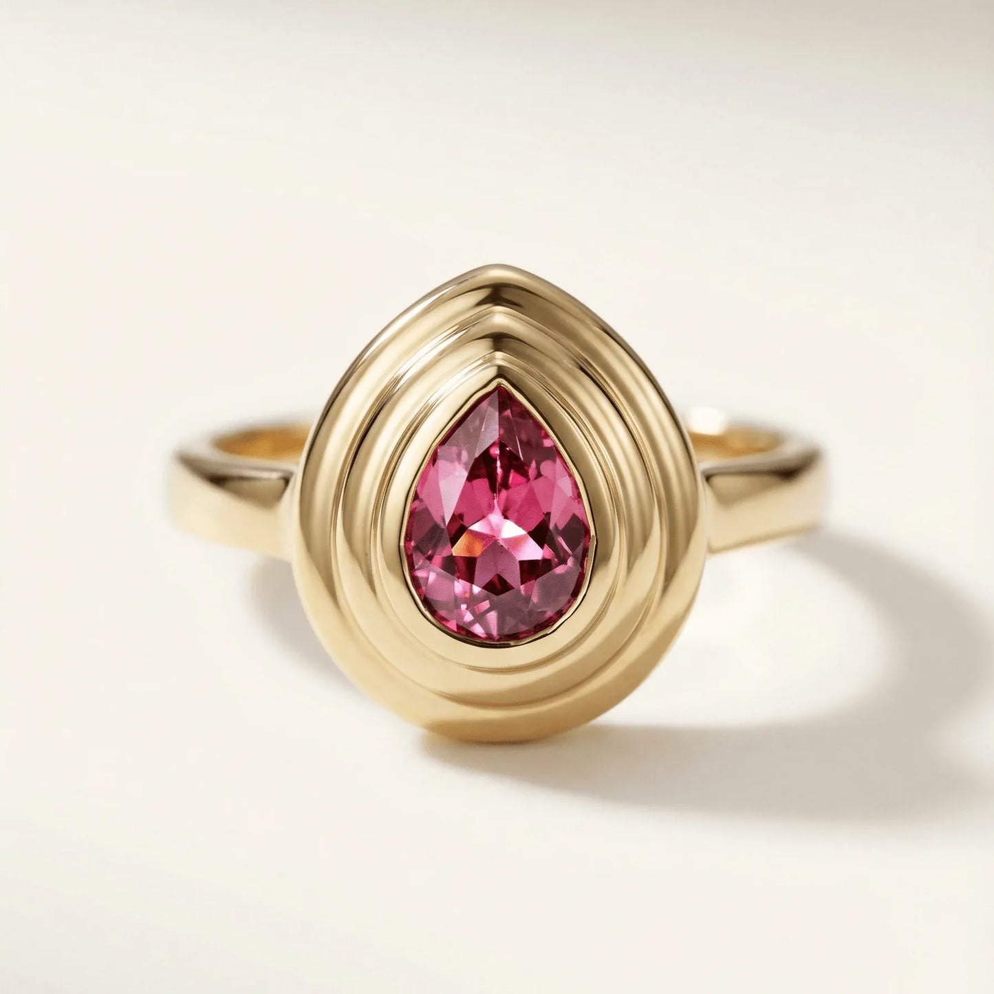 Esther Pink Tourmaline Ring - Goldie Paris Jewellery