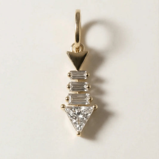 Hanna Fish Diamonds Pendant - Goldie Paris Jewellery