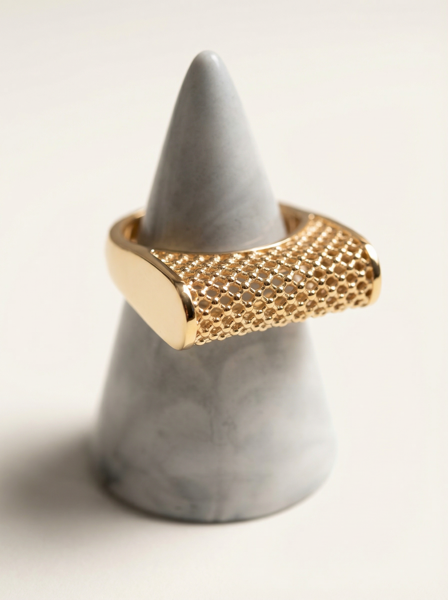 Satine Dome Lace Ring