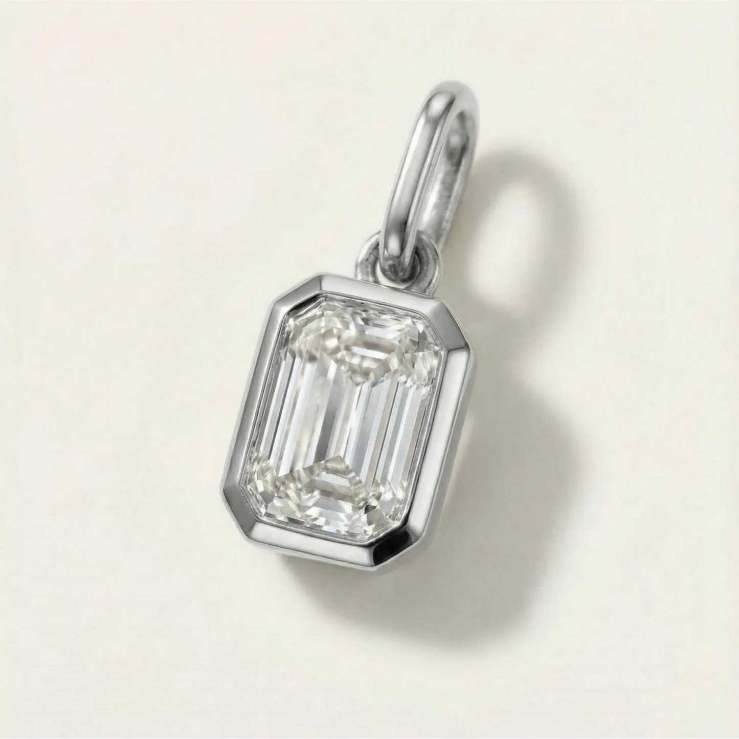 Radiant-cut Diamond Pendant - Goldie Paris Jewellery