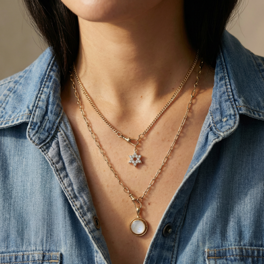 Ariel Star of David - - Jewelry - Goldie Paris Jewelry - Everyday Faith